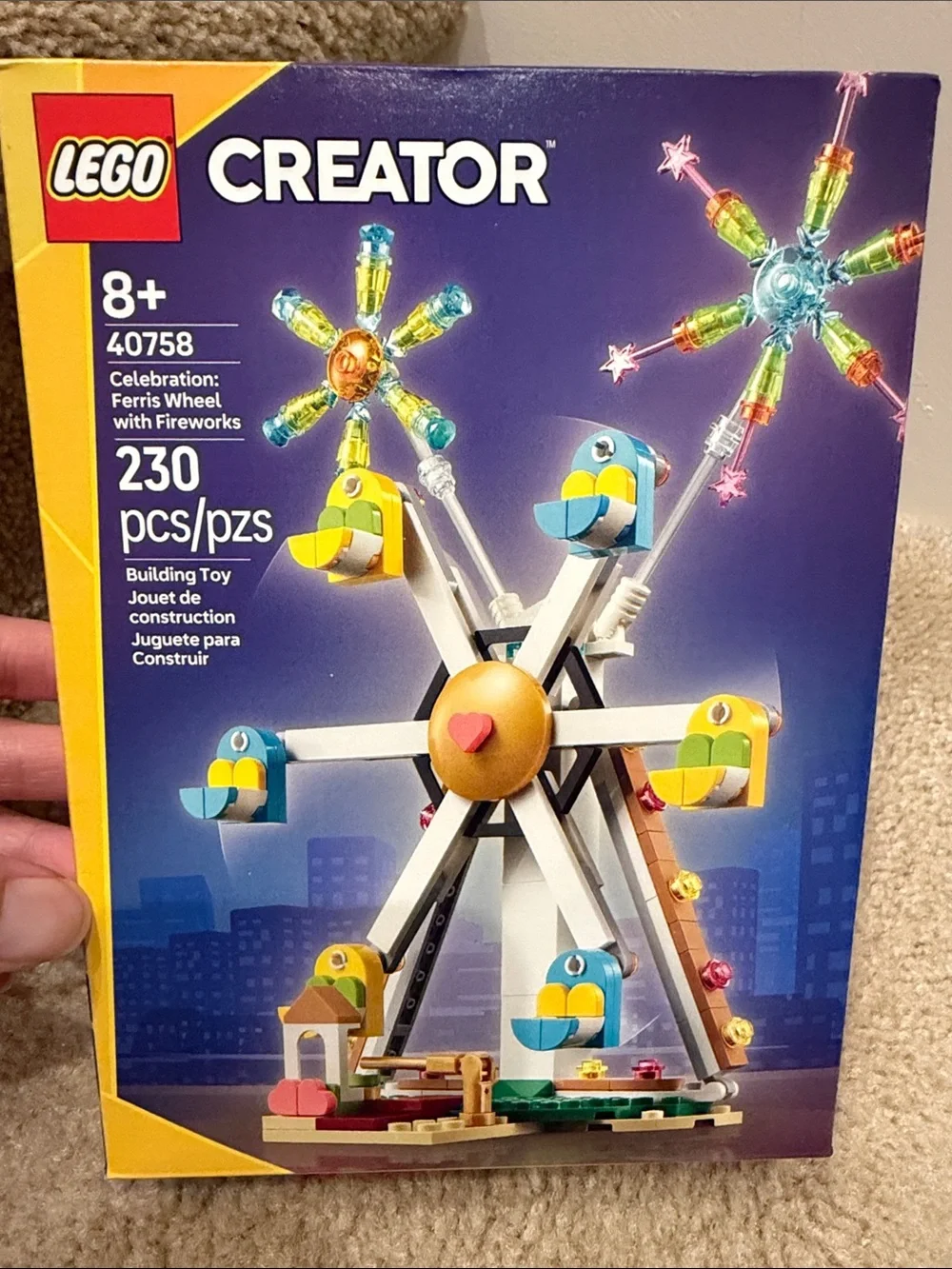 Lego Creator Ferris Wheel Building Set - Blue, Yellow & White